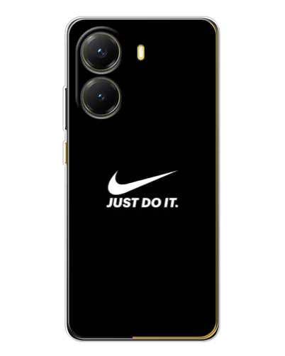 Чехол для Xiaomi POCO X7 Pro с картинкой «Минимализм от Nike»