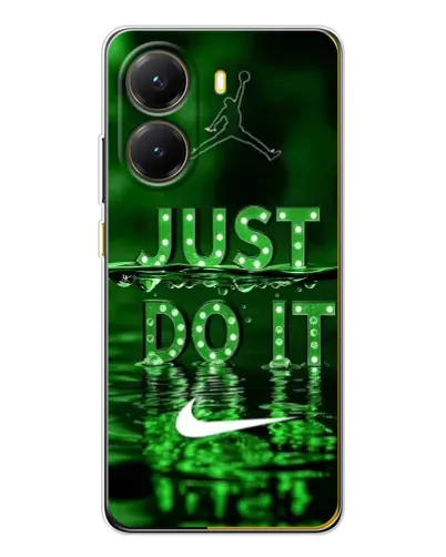 Чехол для Xiaomi POCO X7 Pro с картинкой «Зеленый неоновый Nike»