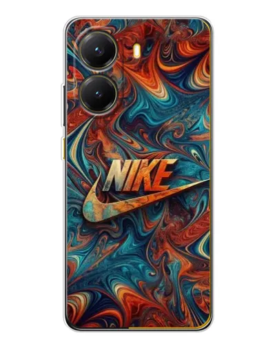 Чехол для Xiaomi POCO X7 Pro с картинкой «Nike в абстракции»