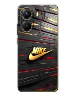 Чехол для Xiaomi POCO X7 Pro с картинкой «Золотой Nike на металле» Чехол для Xiaomi POCO X7 Pro с картинкой «Золотой Nike на металле»