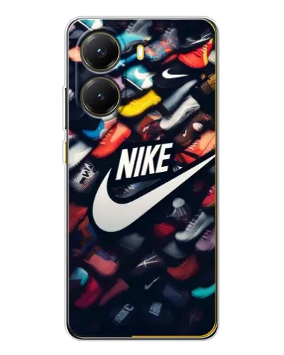 Чехол для Xiaomi POCO X7 Pro с картинкой «Коллекция кроссовок Nike»