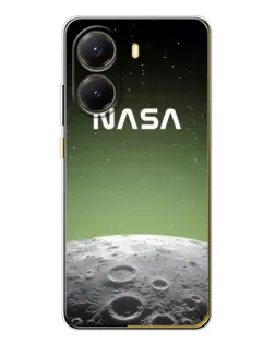 Чохол для Xiaomi POCO X7 Pro з картинкою «NASA — місячний градієнт»