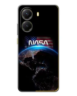 Чохол для Xiaomi POCO X7 Pro з картинкою «Земля з космосу NASA»