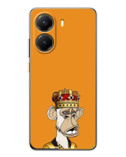Чехол для Xiaomi POCO X7 Pro с картинкой «Золотая обезьяна Bored Ape» Чехол для Xiaomi POCO X7 Pro с картинкой «Золотая обезьяна Bored Ape»