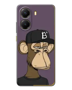 Чохол для Xiaomi POCO X7 Pro з картинкою «Bored Ape в кепці» Чохол для Xiaomi POCO X7 Pro з картинкою «Bored Ape в кепці»