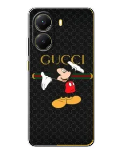 Чехол для Xiaomi POCO X7 Pro с картинкой «Микки Маус Gucci»
