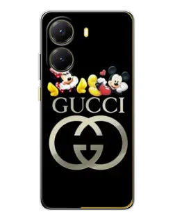 Чехол для Xiaomi POCO X7 Pro с картинкой «Gucci — герои Disney»