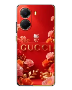 Чехол для Xiaomi POCO X7 Pro с картинкой «Gucci — золотой сад»