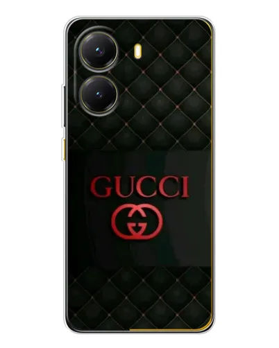 Чехол для Xiaomi POCO X7 Pro с картинкой «Gucci — стеганый черный» Чехол для Xiaomi POCO X7 Pro с картинкой «Gucci — стеганый черный»