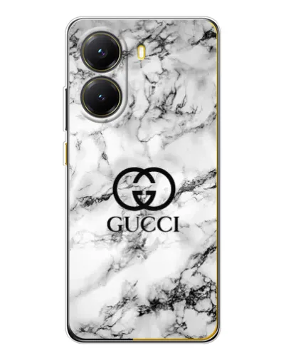 Чехол для Xiaomi POCO X7 Pro с картинкой «Gucci — мраморный шик» Чехол для Xiaomi POCO X7 Pro с картинкой «Gucci — мраморный шик»