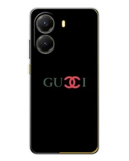 Чехол для Xiaomi POCO X7 Pro с картинкой «Gucci — красный градиент»