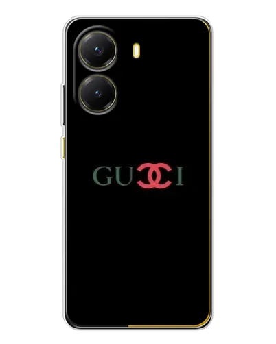 Чехол для Xiaomi POCO X7 Pro с картинкой «Gucci — красный градиент» Чехол для Xiaomi POCO X7 Pro с картинкой «Gucci — красный градиент»