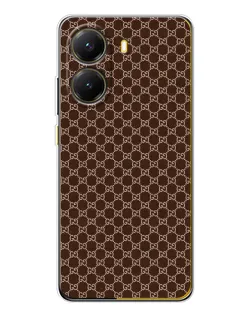 Чехол для Xiaomi POCO X7 Pro с картинкой «Gucci — шоколадная сетка»