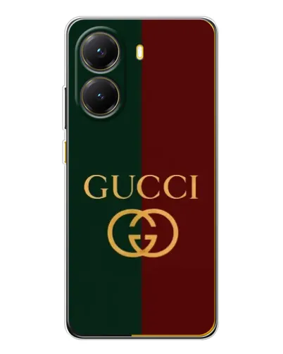 Чехол для Xiaomi POCO X7 Pro с картинкой «Gucci — темно-зеленый градиент» Чехол для Xiaomi POCO X7 Pro с картинкой «Gucci — темно-зеленый градиент»