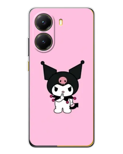 Чехол для Xiaomi POCO X7 Pro с картинкой «Kuromi — розовая нежность» Чехол для Xiaomi POCO X7 Pro с картинкой «Kuromi — розовая нежность»
