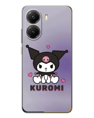 Чехол для Xiaomi POCO X7 Pro с картинкой «Kuromi — фиолетовый арт» Чехол для Xiaomi POCO X7 Pro с картинкой «Kuromi — фиолетовый арт»