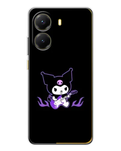 Чехол для Xiaomi POCO X7 Pro с картинкой «Электрическая Kuromi» Чехол для Xiaomi POCO X7 Pro с картинкой «Электрическая Kuromi»