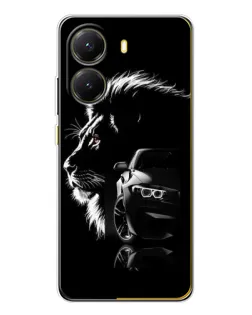 Чехол для Xiaomi POCO X7 Pro с картинкой «BMW и лев» Чехол для Xiaomi POCO X7 Pro с картинкой «BMW и лев»
