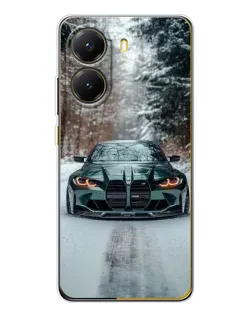 Чехол для Xiaomi POCO X7 Pro с картинкой «BMW в зимнем лесу» Чехол для Xiaomi POCO X7 Pro с картинкой «BMW в зимнем лесу»