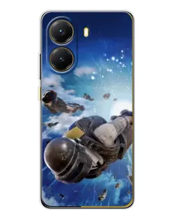 Чохол для Xiaomi POCO X7 Pro з картинкою «Десант PUBG — стрибок» Чохол для Xiaomi POCO X7 Pro з картинкою «Десант PUBG — стрибок»