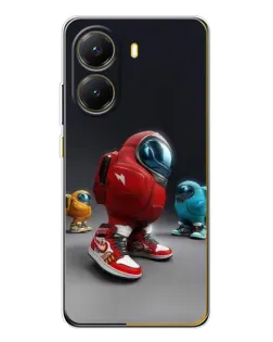 Чохол для Xiaomi POCO X7 Pro з картинкою «Among Us — 3D стиль» Чохол для Xiaomi POCO X7 Pro з картинкою «Among Us — 3D стиль»