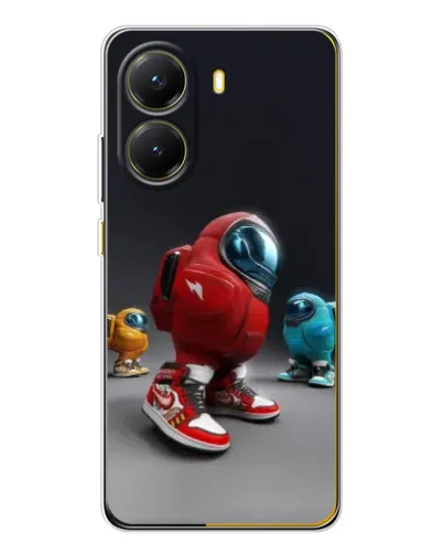Чехол для Xiaomi POCO X7 Pro с картинкой «Among Us — 3D стиль» Чехол для Xiaomi POCO X7 Pro с картинкой «Among Us — 3D стиль»