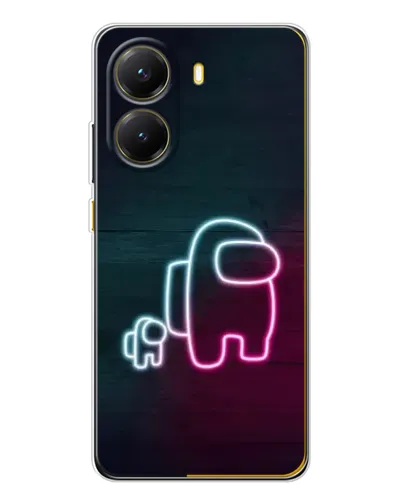 Чехол для Xiaomi POCO X7 Pro с картинкой «Among Us неон-арт» Чехол для Xiaomi POCO X7 Pro с картинкой «Among Us неон-арт»