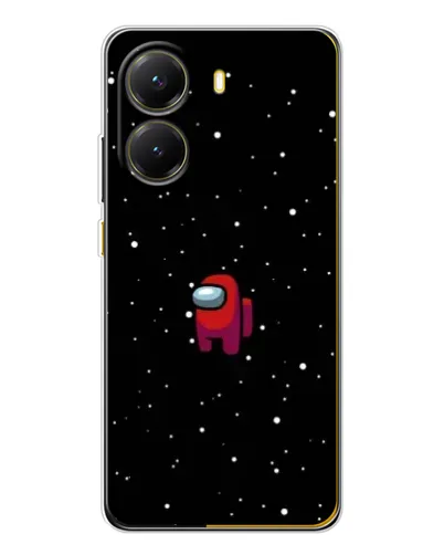 Чехол для Xiaomi POCO X7 Pro с картинкой «Красный Among Us» Чехол для Xiaomi POCO X7 Pro с картинкой «Красный Among Us»