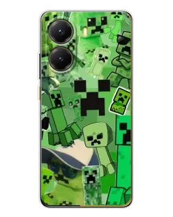 Чохол для Xiaomi POCO X7 Pro з картинкою «Кріпери Minecraft» Чохол для Xiaomi POCO X7 Pro з картинкою «Кріпери Minecraft»