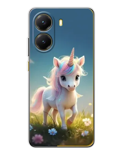 Чехол для Xiaomi POCO X7 Pro с картинкой «Единорог на поляне» Чехол для Xiaomi POCO X7 Pro с картинкой «Единорог на поляне»
