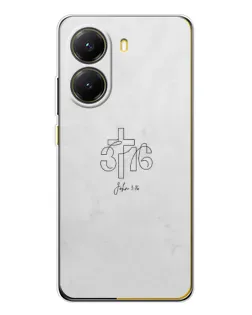 Чохол для Xiaomi POCO X7 Pro з картинкою «Івана 3:16 Хрест» Чохол для Xiaomi POCO X7 Pro з картинкою «Івана 3:16 Хрест»