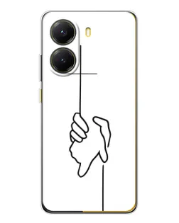 Чохол для Xiaomi POCO X7 Pro з картинкою «Рука тримає» Чохол для Xiaomi POCO X7 Pro з картинкою «Рука тримає»