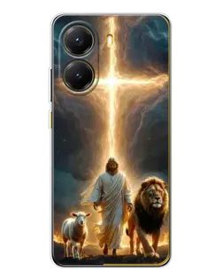 Чохол для Xiaomi POCO X7 Pro з картинкою «Лев Юди та Світло» Чохол для Xiaomi POCO X7 Pro з картинкою «Лев Юди та Світло»