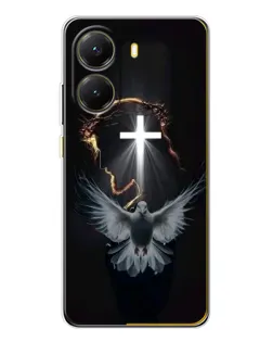 Чехол для Xiaomi POCO X7 Pro с картинкой «Голубь и Свет»