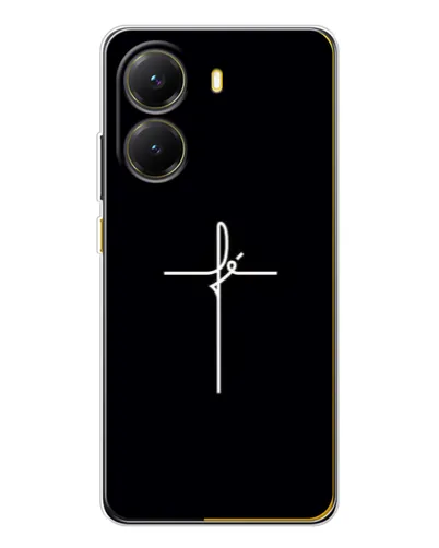 Чехол для Xiaomi POCO X7 Pro с картинкой «Тонкий крест» Чехол для Xiaomi POCO X7 Pro с картинкой «Тонкий крест»