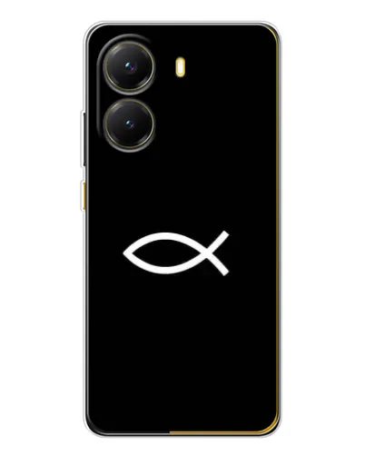 Чехол для Xiaomi POCO X7 Pro с картинкой «Символ рыбы Jesus» Чехол для Xiaomi POCO X7 Pro с картинкой «Символ рыбы Jesus»