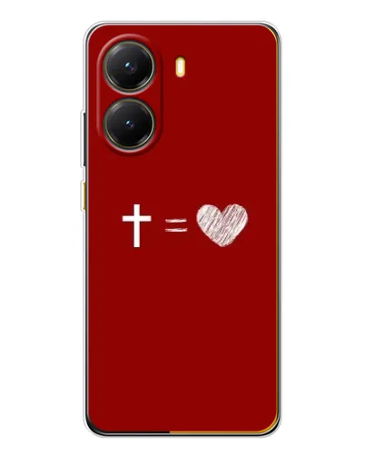 Чехол для Xiaomi POCO X7 Pro с картинкой «Уравнение любви» Чехол для Xiaomi POCO X7 Pro с картинкой «Уравнение любви»