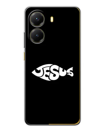 Чехол для Xiaomi POCO X7 Pro с картинкой «Рыба Jesus» Чехол для Xiaomi POCO X7 Pro с картинкой «Рыба Jesus»