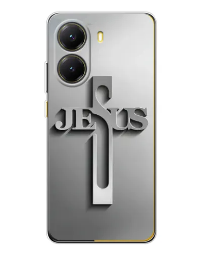 Чехол для Xiaomi POCO X7 Pro с картинкой «Металлический крест Jesus» Чехол для Xiaomi POCO X7 Pro с картинкой «Металлический крест Jesus»
