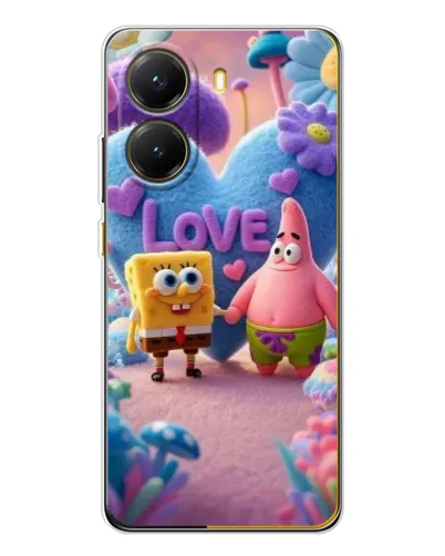 Чехол для Xiaomi POCO X7 Pro с картинкой «Губка Боб Патрик» Чехол для Xiaomi POCO X7 Pro с картинкой «Губка Боб Патрик»