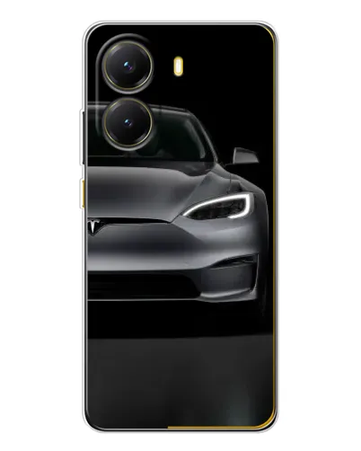 Чехол для Xiaomi POCO X7 Pro с картинкой «Tesla Model S Look» Чехол для Xiaomi POCO X7 Pro с картинкой «Tesla Model S Look»