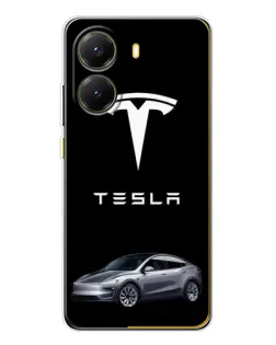 Чехол для Xiaomi POCO X7 Pro с картинкой «Tesla Model Y» Чехол для Xiaomi POCO X7 Pro с картинкой «Tesla Model Y»