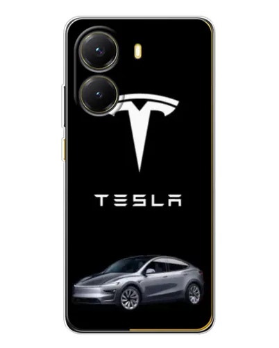 Чехол для Xiaomi POCO X7 Pro с картинкой «Tesla Model Y» Чехол для Xiaomi POCO X7 Pro с картинкой «Tesla Model Y»
