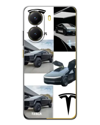 Чехол для Xiaomi POCO X7 Pro с картинкой «Коллаж Cybertruck Tesla» Чехол для Xiaomi POCO X7 Pro с картинкой «Коллаж Cybertruck Tesla»