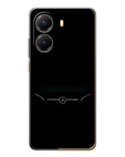 Чехол для Xiaomi POCO X7 Pro с картинкой «Mercedes Stealth Look»
