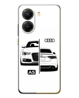Чехол для Xiaomi POCO X7 Pro с картинкой «Audi — контрастный дизайн» Чехол для Xiaomi POCO X7 Pro с картинкой «Audi — контрастный дизайн»