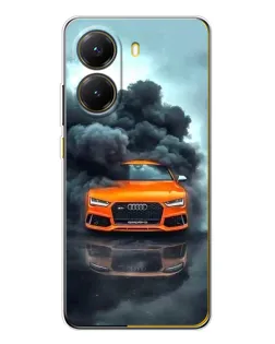 Чехол для Xiaomi POCO X7 Pro с картинкой «Audi в облаках дыма» Чехол для Xiaomi POCO X7 Pro с картинкой «Audi в облаках дыма»