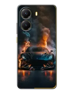 Чохол для Xiaomi POCO X7 Pro з картинкою «Lamborghini димна естетика» Чохол для Xiaomi POCO X7 Pro з картинкою «Lamborghini димна естетика»