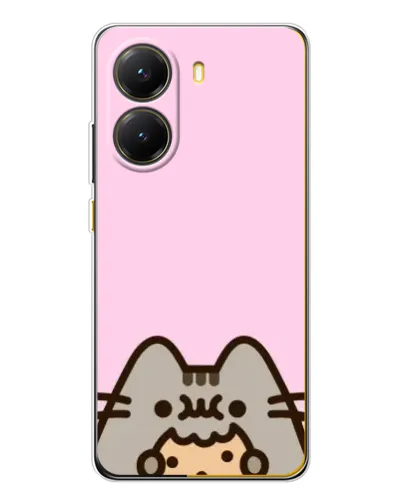 Чехол для Xiaomi POCO X7 Pro с картинкой «Pusheen и печенье» Чехол для Xiaomi POCO X7 Pro с картинкой «Pusheen и печенье»