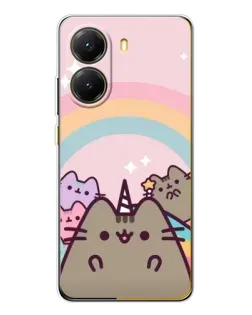 Чехол для Xiaomi POCO X7 Pro с картинкой «Единорог Pusheen»